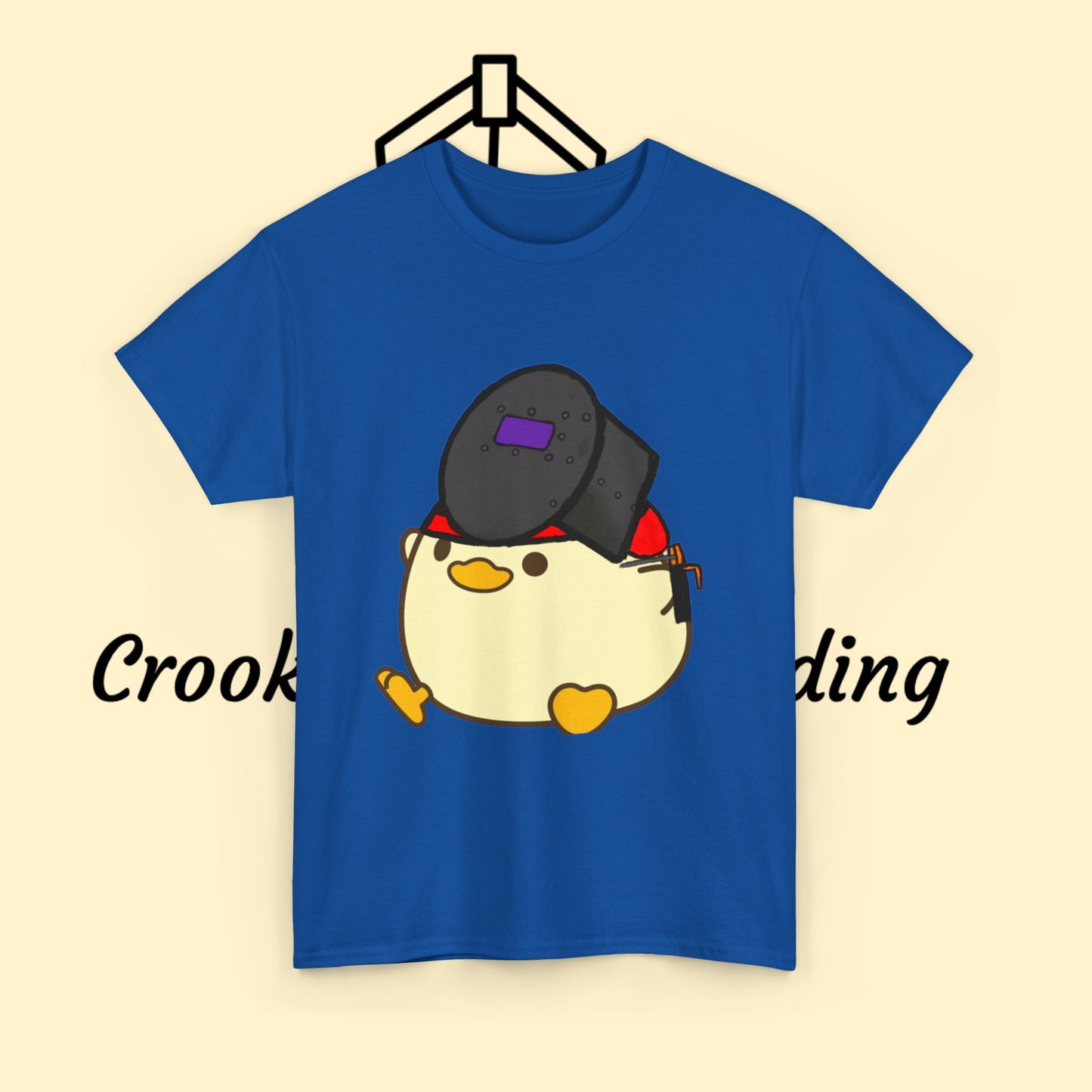 Welding duck T-shirt