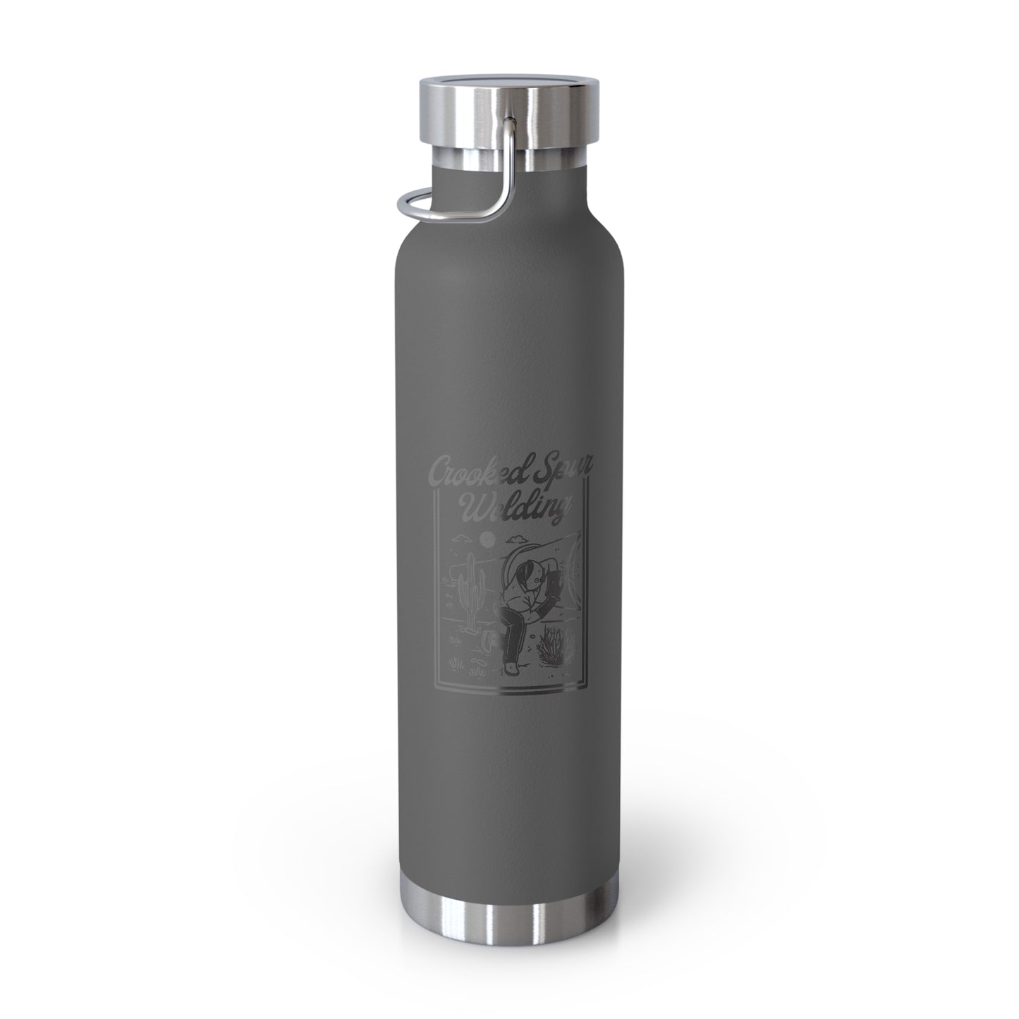 Crooked Spur Insulated Bottle, 22oz