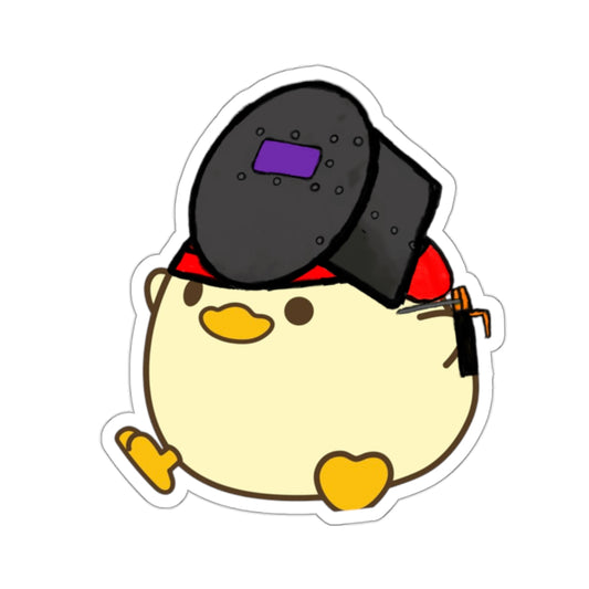 Weldin Duck Sticker