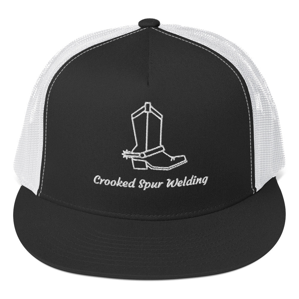 Crooked Spur welding Trucker Cap