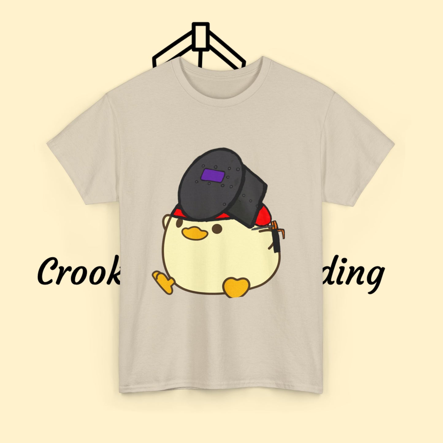 Welding duck T-shirt